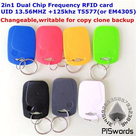 rewritable dual chip rfid card|dual chip uid changeable mf1.